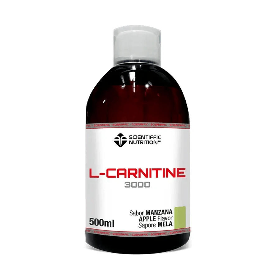 Scientiffic Nutrition L-Carnitine Vloeibaar Appel 3, 500 ml