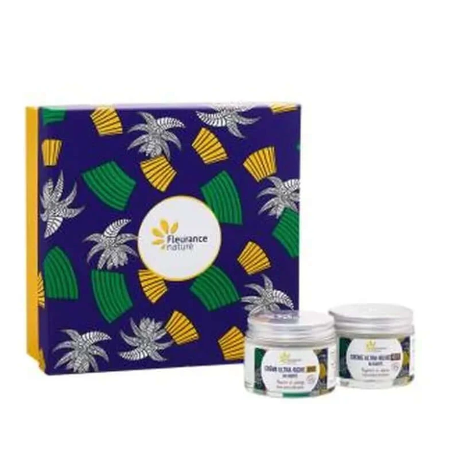 Fleurance Nature Crema viso giorno e notte al burro di karité Box