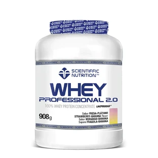 Scientiffic Nutrition Whey Professional 2.0 Strawberry Banana, 908 g