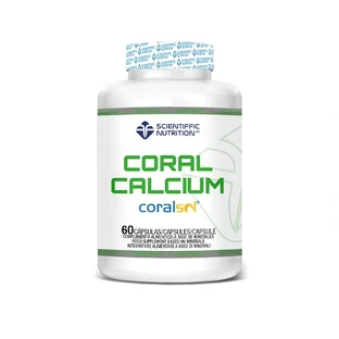 Scientiffic Nutrition Coral Calcium 500Mg , 60 capsulas