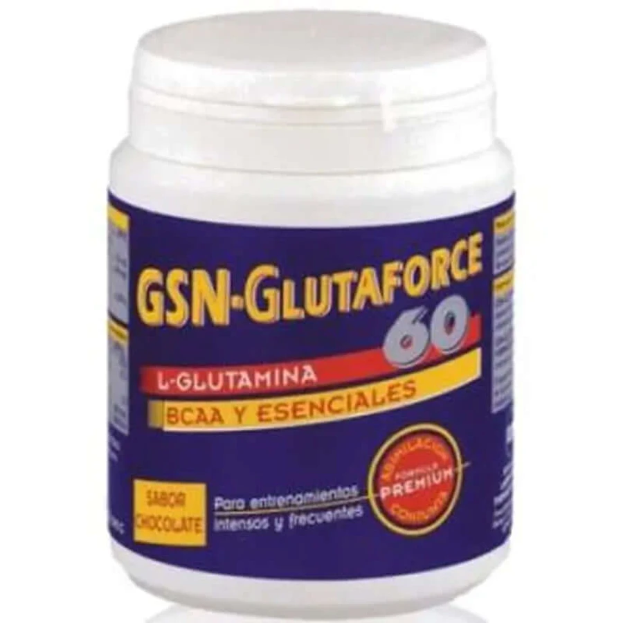 Gsn Glutaforce 60 (Glutamina+Bcaa+Esenciales) 240Grs