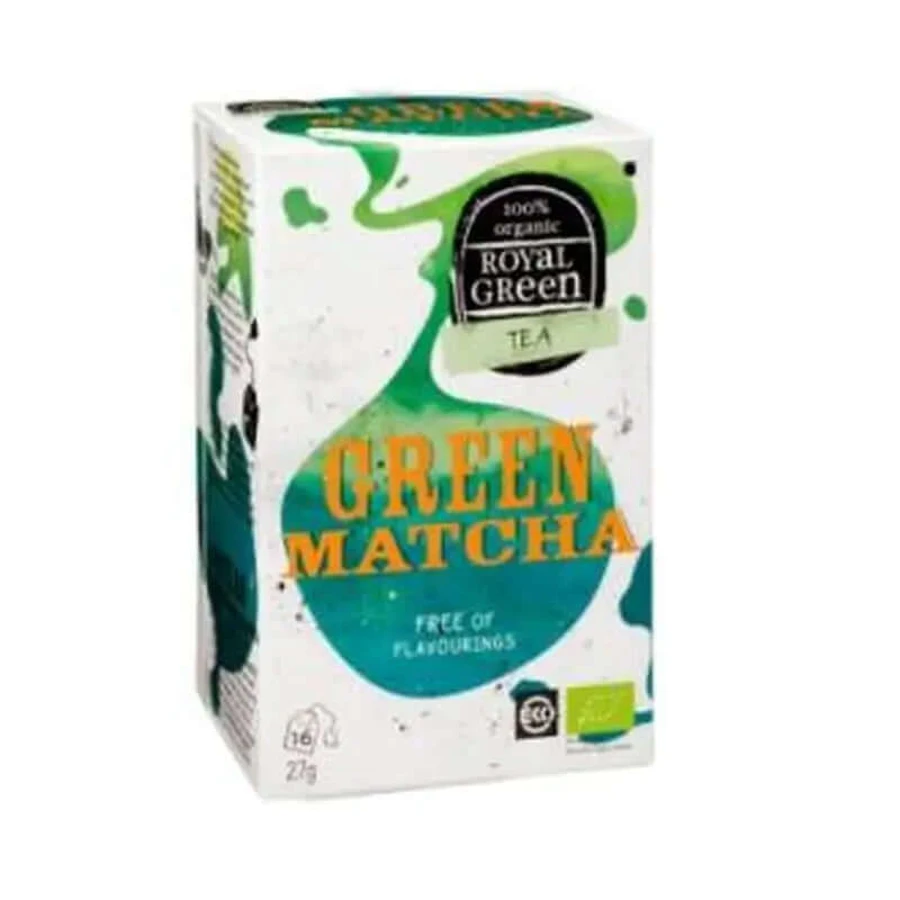 Royal Green Matcha Ceai verde 16Infuzii. Organic**.