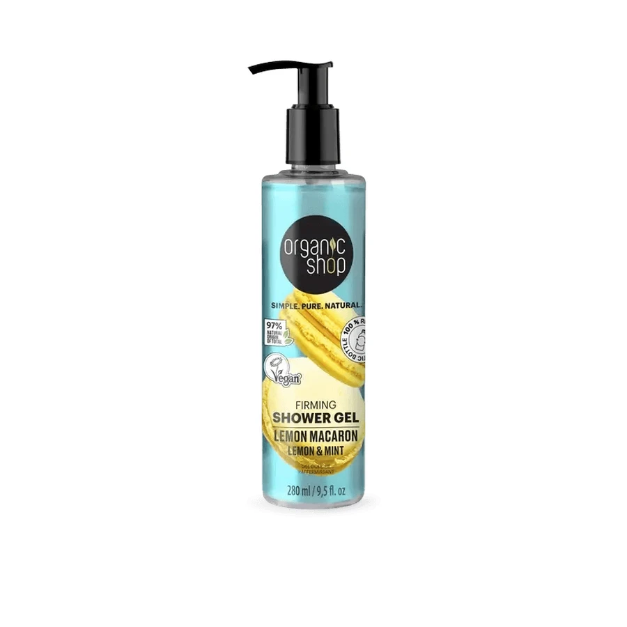 Organic Shop Mix Verstevigende Douchegel Citroen Macaron , 280 ml