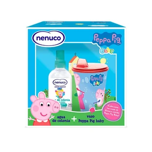 Nenuco Peppa Pig Eau de Toilette, 240 ml + Gift Glass