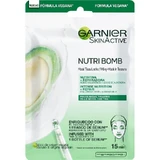 Garnier Skin Active Nutri Bomb Milky Mask Repairing Tissue with Organic Almond Milk and Hyaluronic Acid (masque lacté réparateur au lait d'amande biologique et à l'acide hyaluronique)