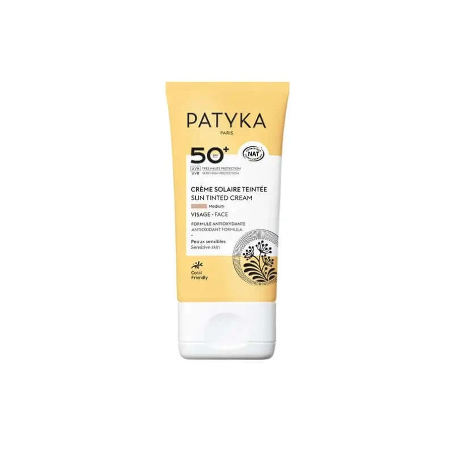 Patyka Facial Color Sun Cream Spf50 - Medium, 40 ml