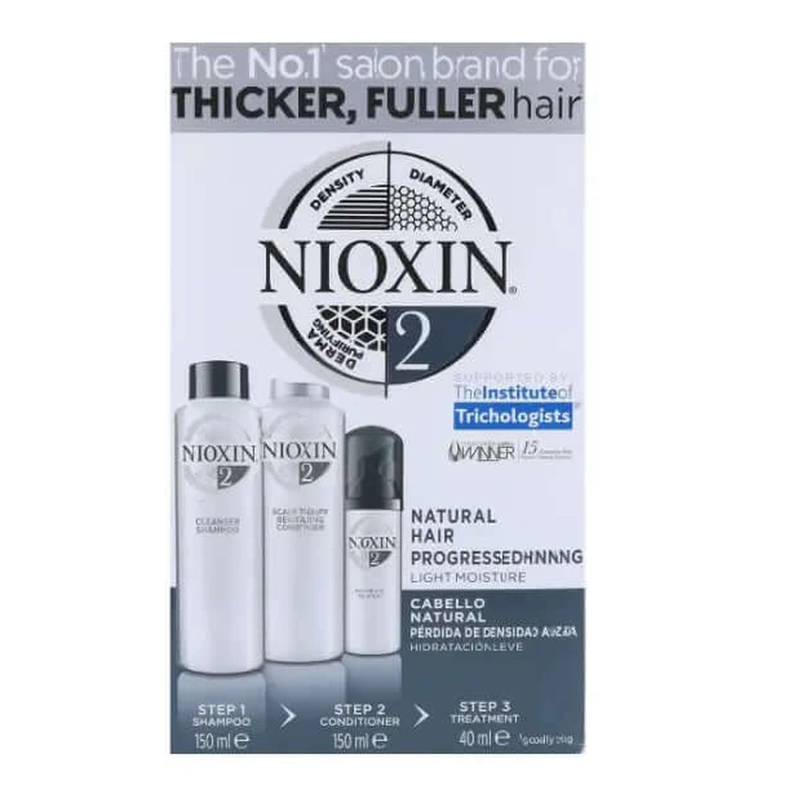 Wella Nioxin Trial Kit System 2 Advanced Natural Hair