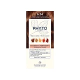 Phyto Coloring 6.34 Dunkles Kupferblond - Permanent Color Kit, 110 ml