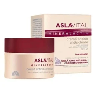 Asla Vital (Dr. Ana Aslan) Anti-Rimpel Anti-Verontreinigingscrème Fps10 50Ml