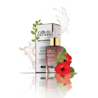 Gold Collagen Sérum Night Renewal, 30 ml