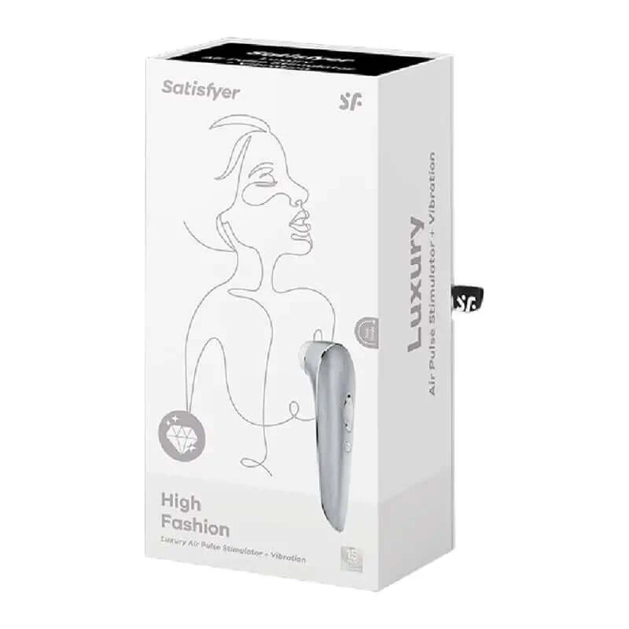 Satisfyer Luxury High Fashion Luxury Stimulation Waves and Vibration