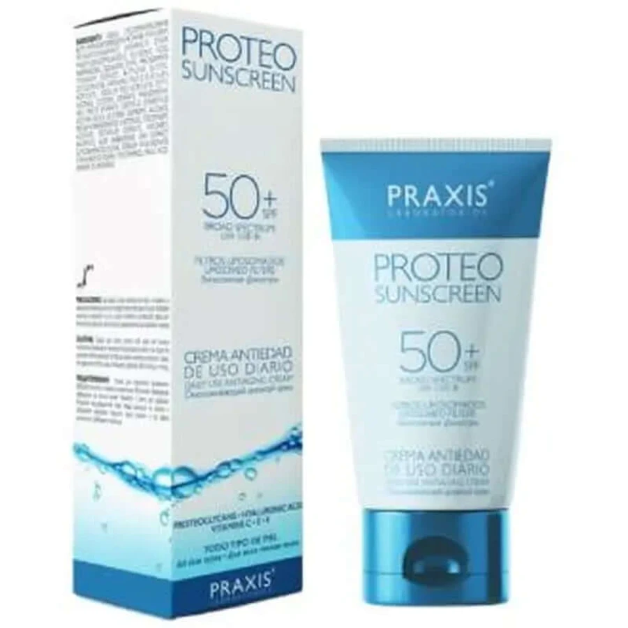 Praxis Proteo Crema Solare Spf50+ Anti-Età 60Ml