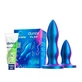 Durex Pack Plugs Anales, Set Deep &amp; Deeper + Natural Lubricante 100 ml