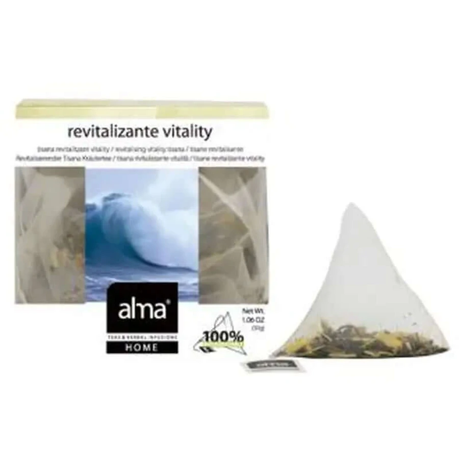 Alma Home Revitalising Tisane Infusion 15Piramide Eco Vegan