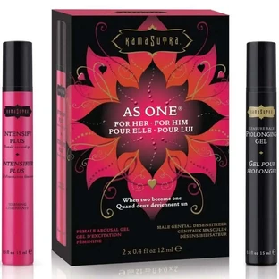 Kamasutra Cosmetics Kit pour couples pour elle et lui 12 ml
