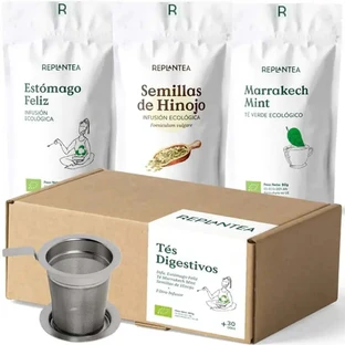 Replantea Verdauungstee Packung mit Filter, 3 Stück