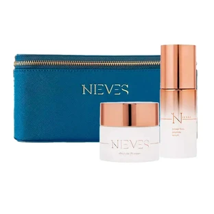 Nieves By Nieves Álvarez Verstevigend Serum Power Firm Peptide, 30 Ml + Verstevigende Gezichtscrème Lift Crème, 50 Ml + Toilettasje