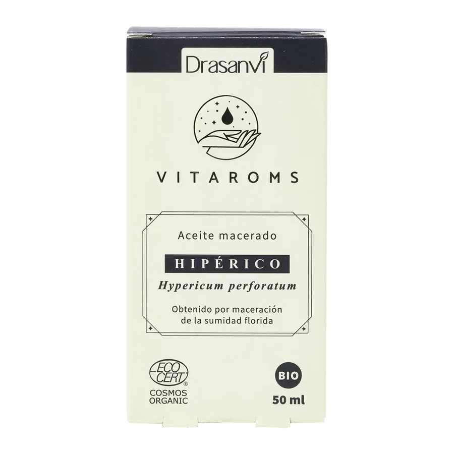 Drasanvi Vitaroms Hypericum Huile végétale macérée Bio Ecocert , 50 ml