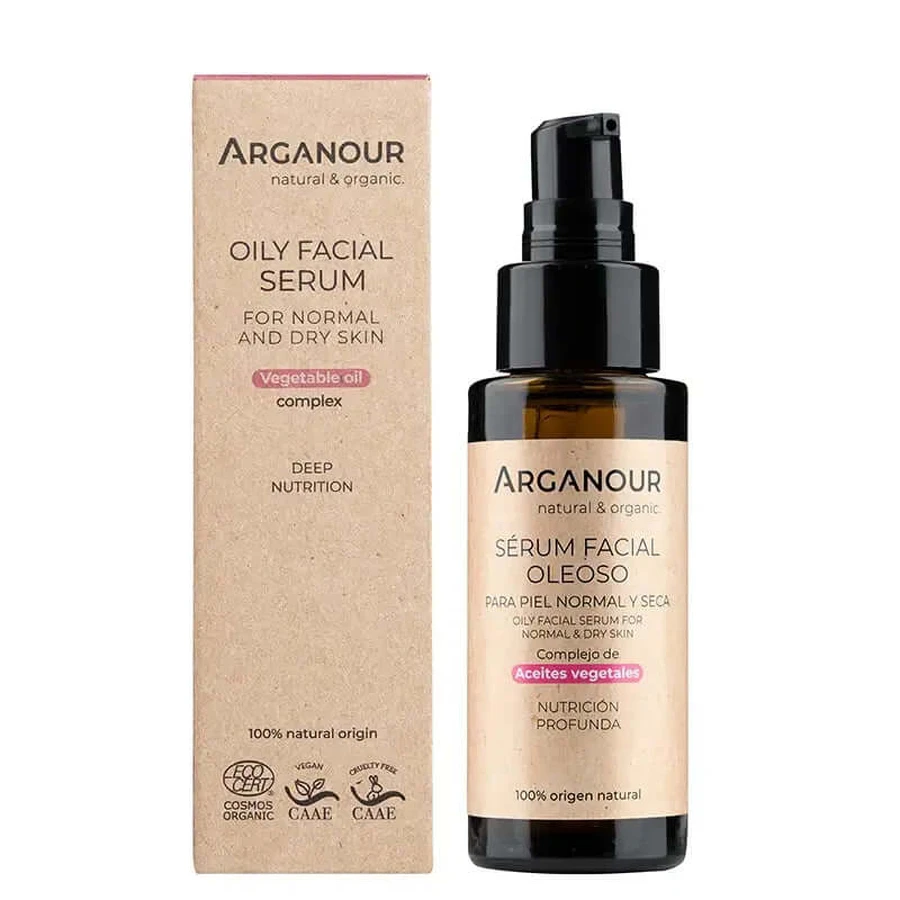 Arganour Voedend Gezichtsserum Droge/Normale Huid, 50 Ml