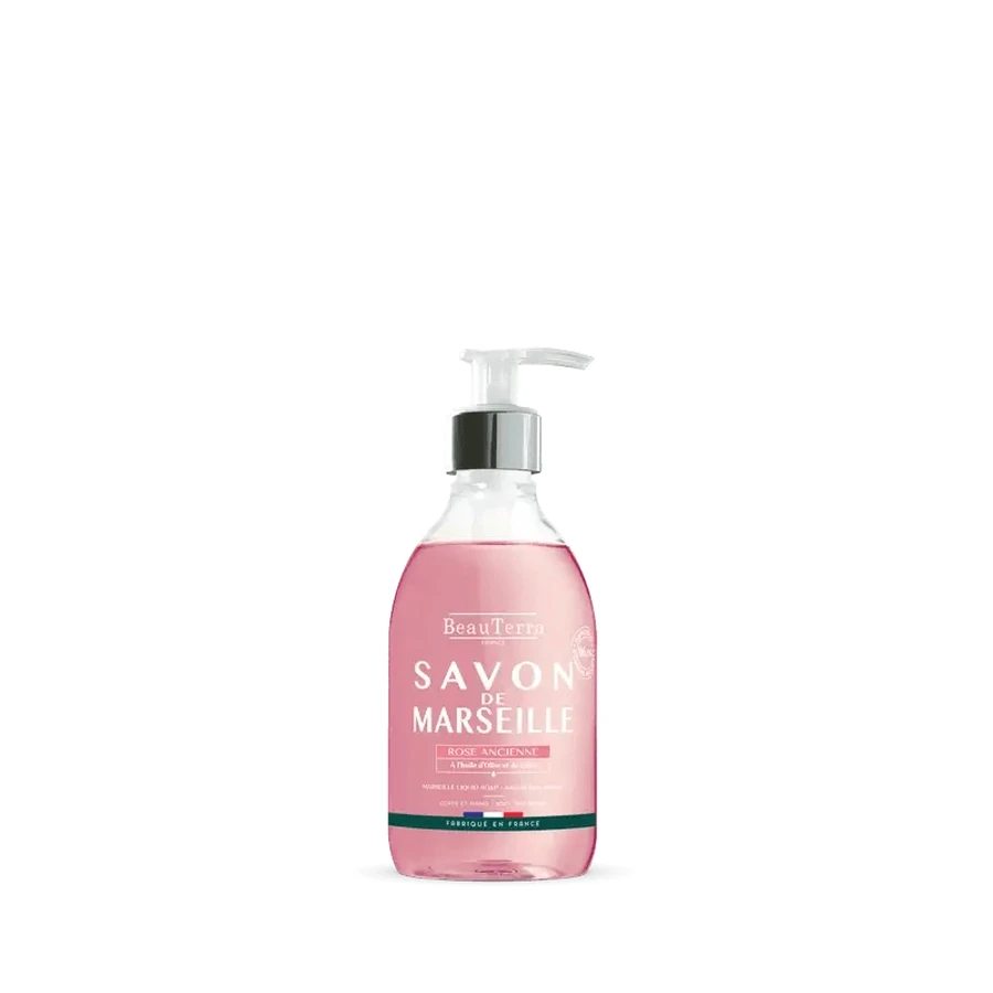 Beauterra Jabones De Marsella Jabón De Marsella Rosa Antigua , 300 ml