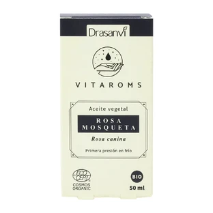 Drasanvi Vitaroms Rozenbottel Plantaardige Olie (Eerste Koude Druk) Ecocert , 50 ml