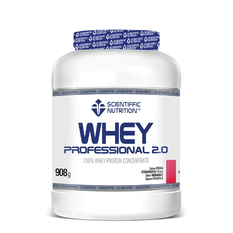 Scientiffic Nutrition Whey Professional 2.0 Strawberry, 908 g