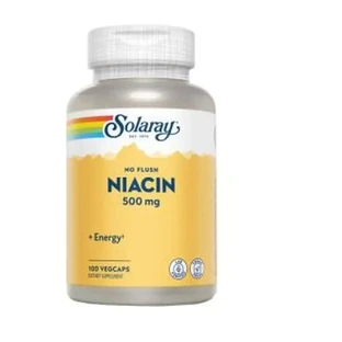 Solaray Niacine 500Mg. Niet blozend 100 Capsules