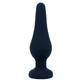 Intense Anal Toys Anal Plug Pipo S Silicone Black 9.8 Cm