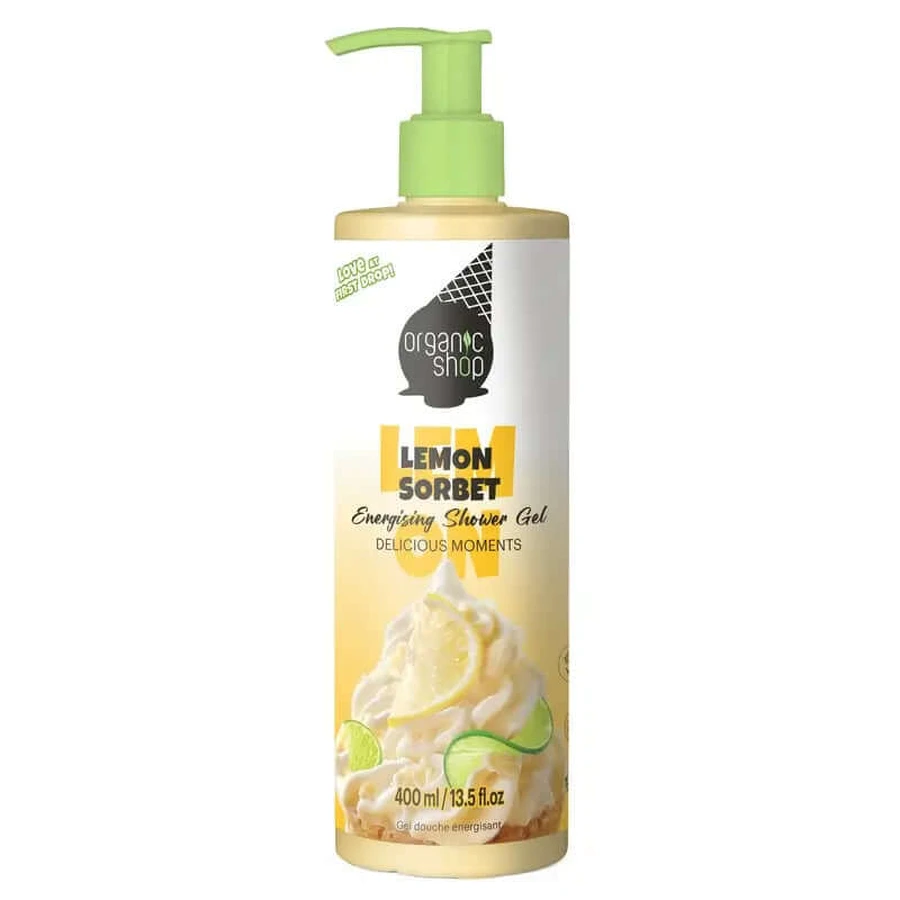Organic Shop Ogs Ice Energizing Shower Gel Lemon Sorbet , 400 ml
