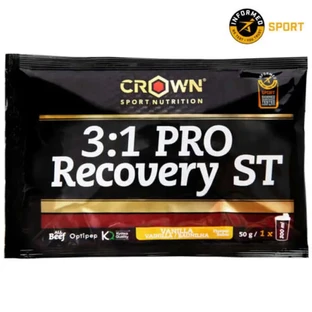 Crown Sport Nutrition 3:1 Pro Recovery Vanilla Single Dose , 50 grammes