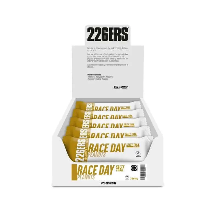 226Ers Race Day Salty Trail - Energiereep Energiereep Pinda's, 30x40 gram