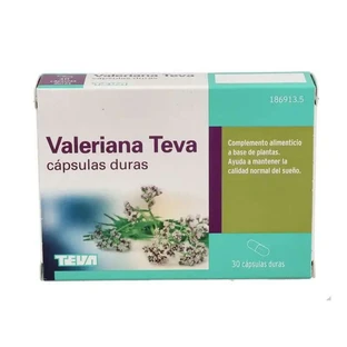 Teva Valeriana 200 mg, 30 Hard Capsules