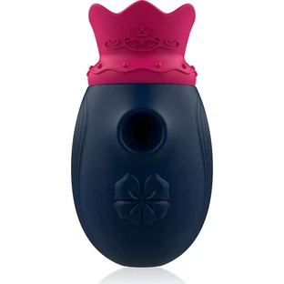 Intense Couples Toys Clitoris Stimulator 10 Modes of Suction and Licking - Blue