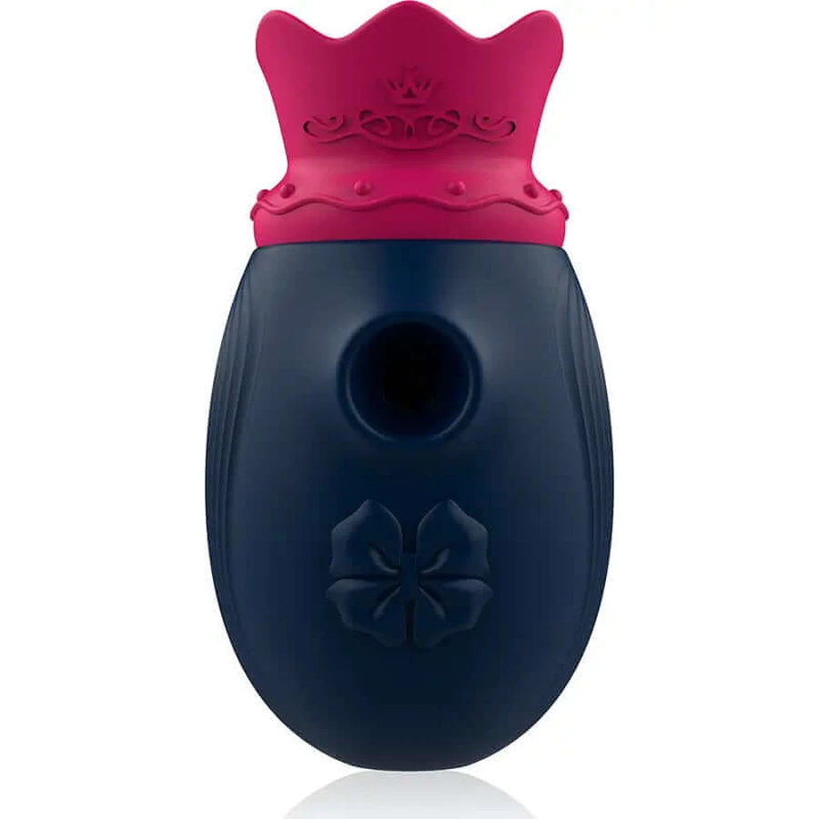 Intense Couples Toys Clitoris Stimulator 10 Modes of Suction and Licking - Blue