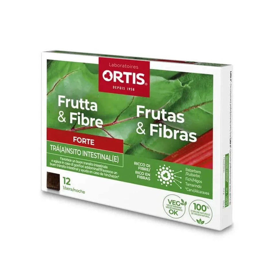 Ortis Fruit & Fiber Forte, 12 Cubes