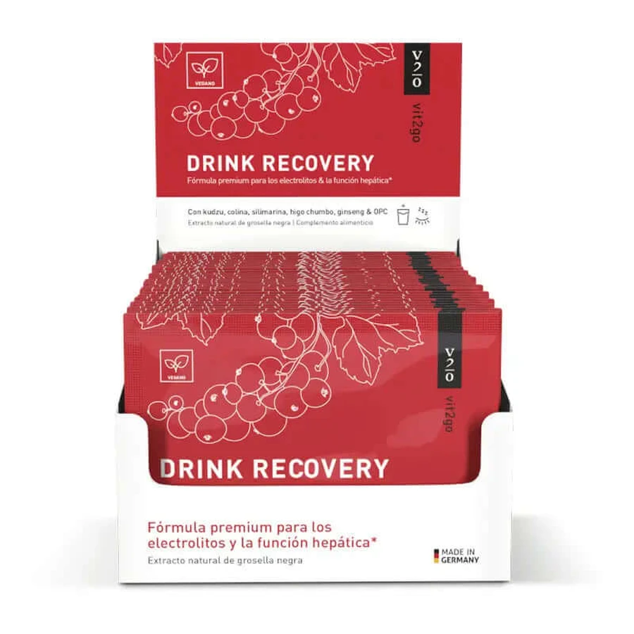 Vit2Go Drink Recovery Supliment natural împotriva mahmurelii, 30 pliculețe