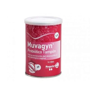 Casen Muvagyn Probiotische Regelmatige Tampon met Applicator 9 Eenheden