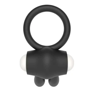 Lovetoy Vibrating Ring Power Clit Black Model 1