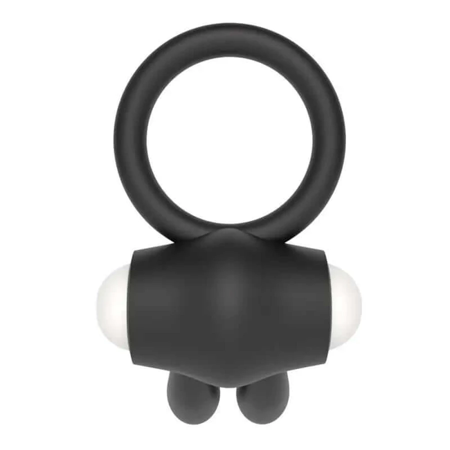 Lovetoy Vibrating Ring Power Clit Black Model 1