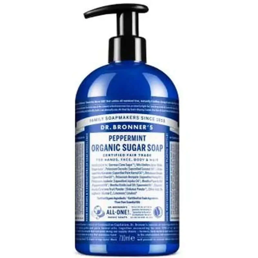 Dr. Bronner's Minze Zucker Seife 710Ml