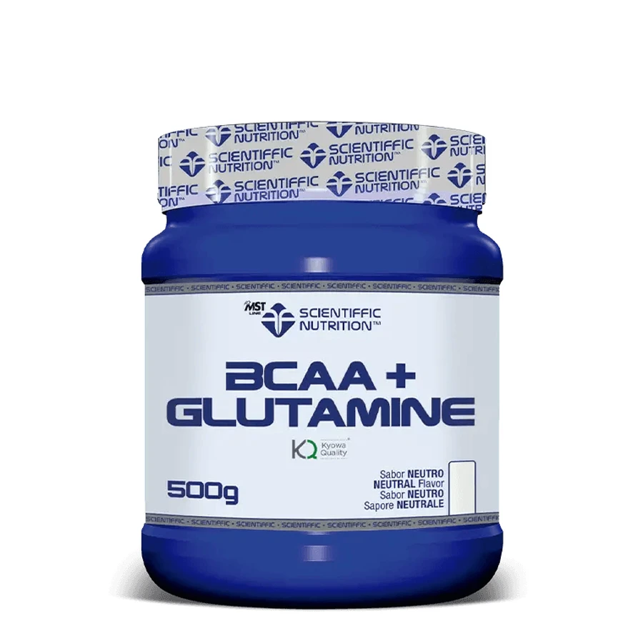 Scientiffic Nutrition Bcaa+Glutamin Neutral, 500 g