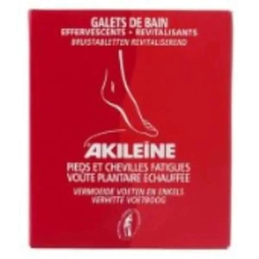 Akileine Revitalisierende Brausetabletten für Füße 6Ud