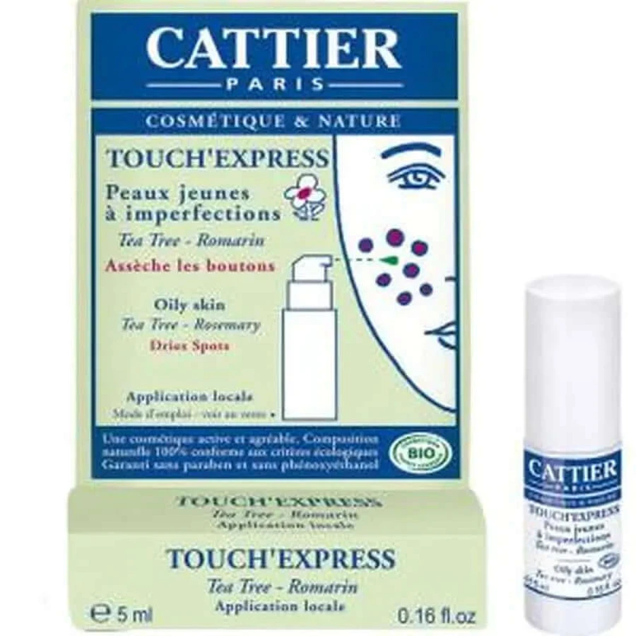 Cattier Touch Express With Tea Tree (Acne) 5Ml