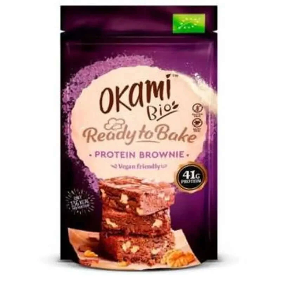 Okami Bio Brownie Mix With Protein 186G Bio Veg