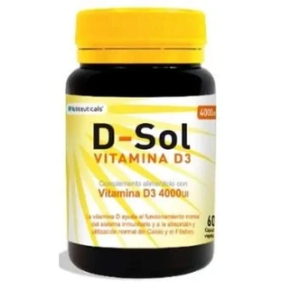 Nutriceuticals D-Sol Vit. D3 4000Ui + Vit. E 60Cap