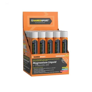 Named Sport Supplement Magnesium Liquid+Vitamin B6, 20 Fläschchen à 25 ml