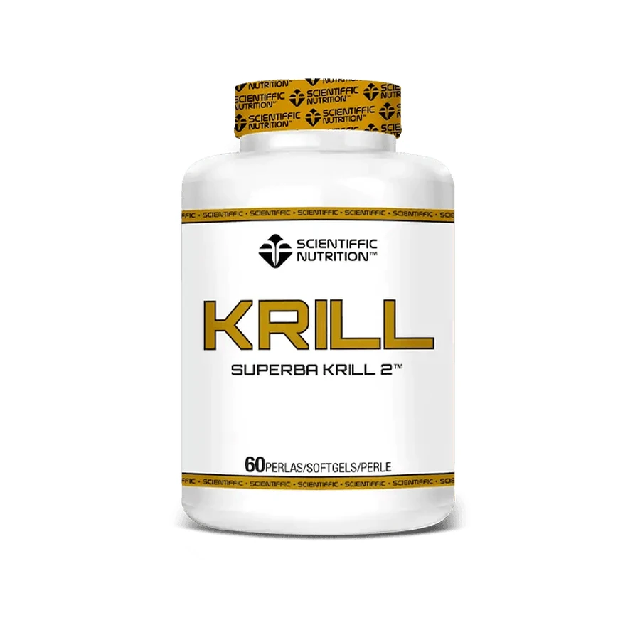 Scientiffic Nutrition Krill Olie, 60 parels