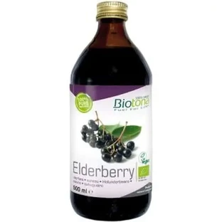 Biotona Elderberry Juice 500Ml. Bio Vegan