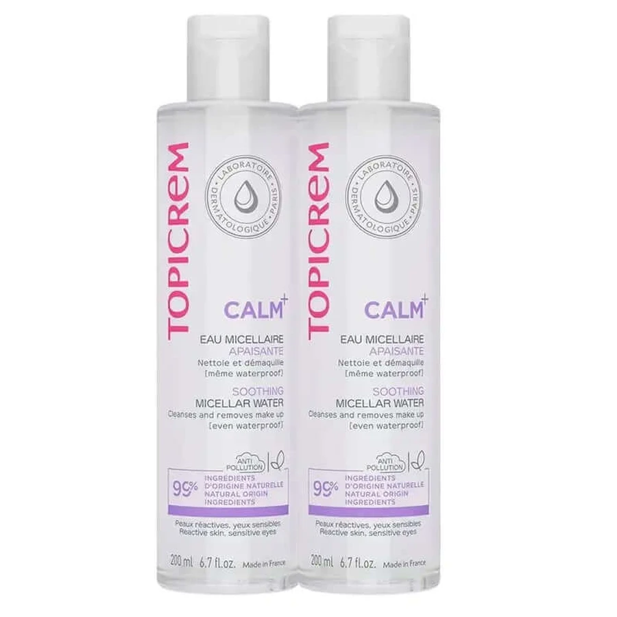 Topicrem Pack Duo Calm+ Micellar Water 200 Ml 2. Einheit 50%.