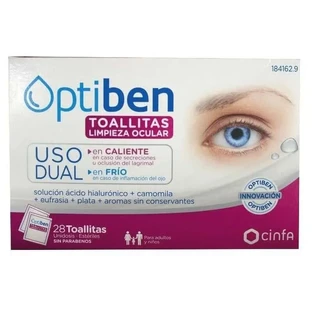 Optiben Doekjes voor tweeërlei gebruik, 28 eenheden